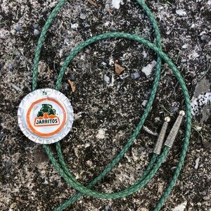 Jarritos Bottlecap Bolo Tie handmade unique gift